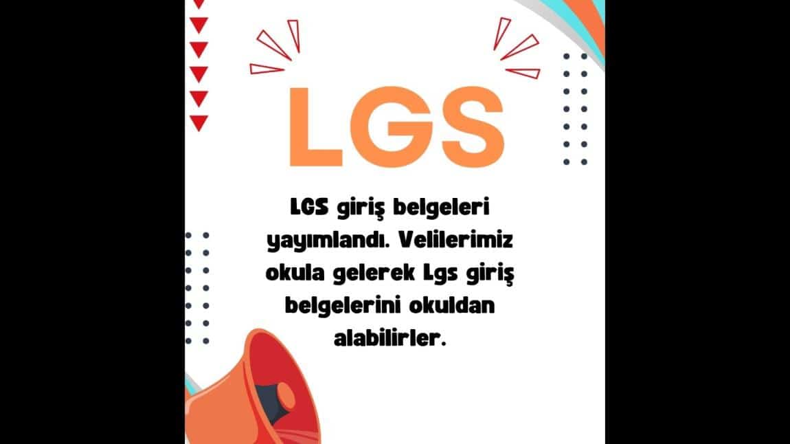 Lgs Giriş Belgeleri Yayımlandı